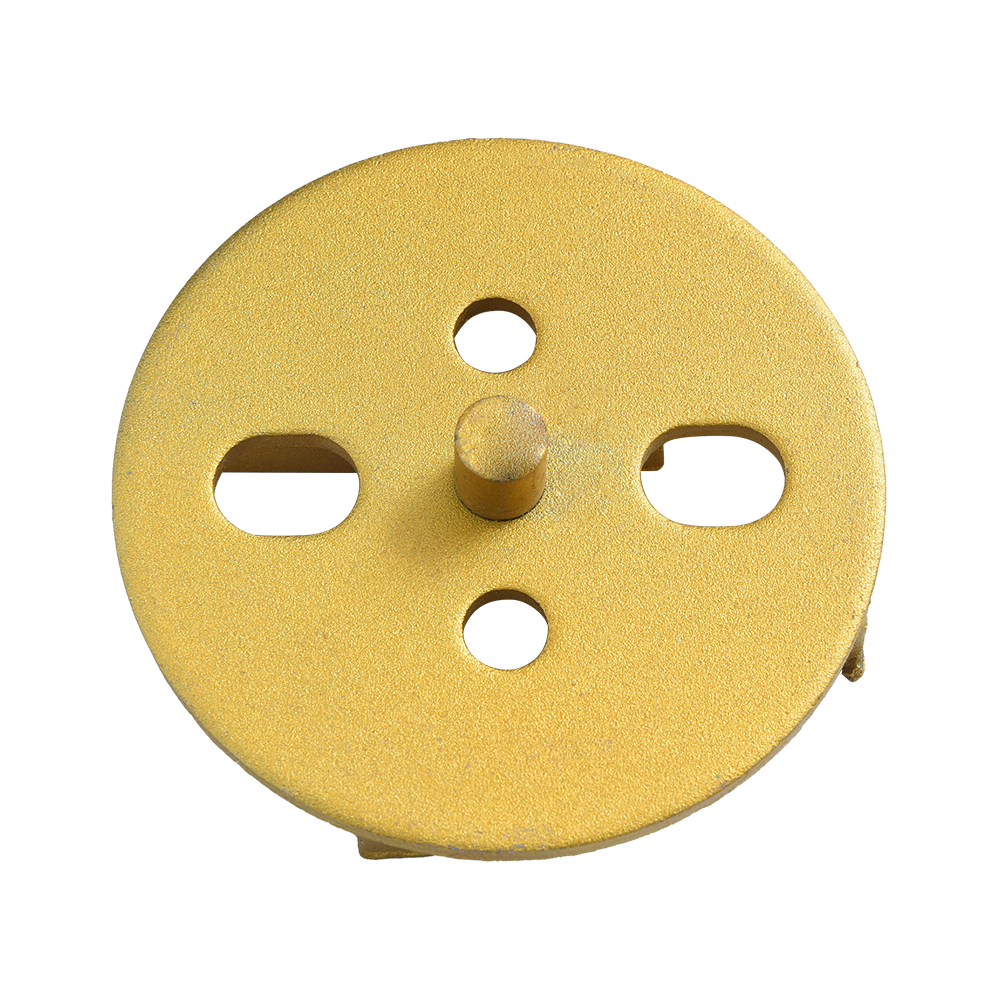 #120 Vanlige fem hull og fire tenner (med søyle) gulvdiamanthode